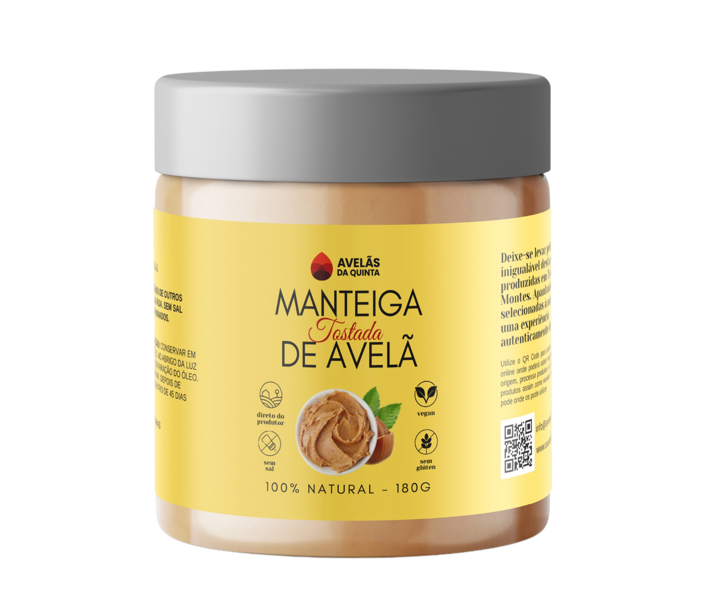Manteiga de Avelã